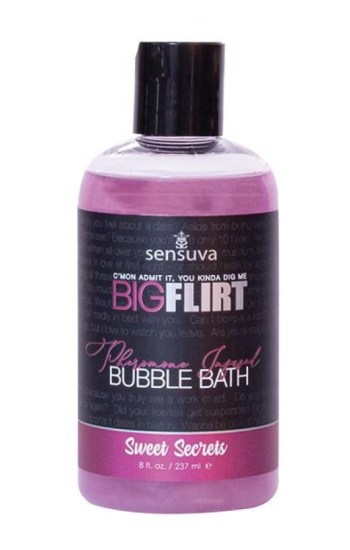Sensuva Big Flirt Pheromone Bubble Bath – 8 oz Sweet Secrets Sensuva Big Flirt Pheromone Bubble Bath – 8 oz Sweet Secrets