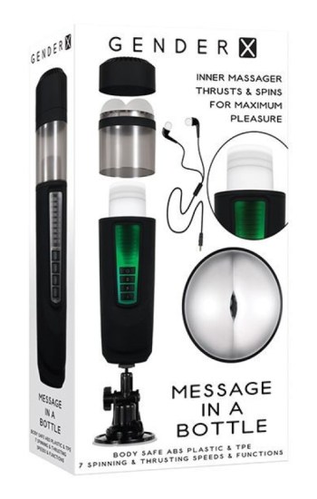 Gender X Message In a Bottle – Black Gender X Message In a Bottle – Black
