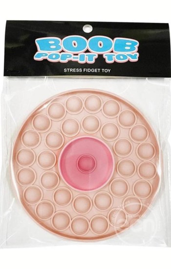 Boob Pop-It Toy – Tan Boob Pop-It Toy – Tan