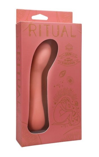 RITUAL Zen Rechargeable Silicone G-Spot Vibe – Coral RITUAL Zen Rechargeable Silicone G-Spot Vibe – Coral