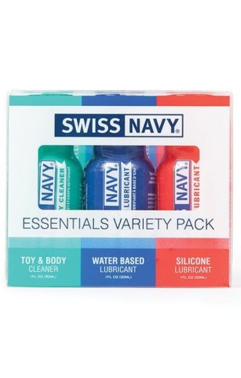 Swiss Navy Essentials Variety Pack of 3 – 1 oz Swiss Navy Essentials Variety Pack of 3 – 1 oz