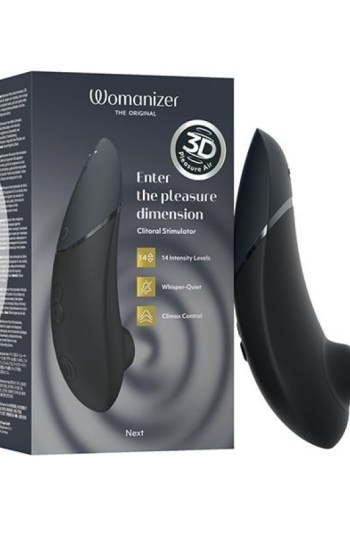 Womanizer Next 3D Climax Control Pleasure Air – Black Womanizer Next 3D Climax Control Pleasure Air – Black