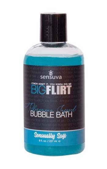 Sensuva Big Flirt Pheromone Bubble Bath – 8 oz Sensually Soft Sensuva Big Flirt Pheromone Bubble Bath – 8 oz Sensually Soft