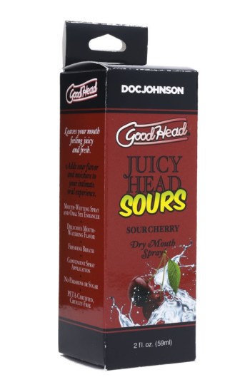 GoodHead Juicy Head Dry Mouth Spray – 2 oz Sour Cherry GoodHead Juicy Head Dry Mouth Spray – 2 oz Sour Cherry
