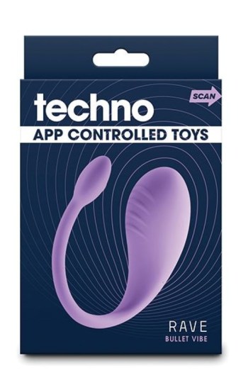 Techno Rave App Controlled Kegel Vibrator – Purple Techno Rave App Controlled Kegel Vibrator – Purple