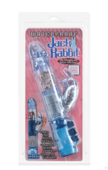 Waterproof Jack Rabbit Dual Vibe Blue Waterproof Jack Rabbit Dual Vibe Blue