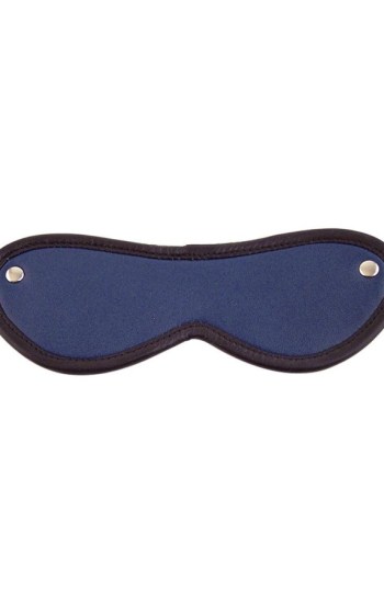 Leather Blindford Eye Mask – Blue Leather Blindford Eye Mask – Blue