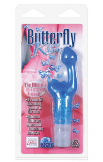 Butterfly Kiss Dual Vibe Blue Butterfly Kiss Dual Vibe Blue