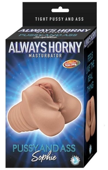 Always Horny Realistic Sophie Pussy & Ass Masturbator – Chocolate Always Horny Realistic Sophie Pussy & Ass Masturbator – Chocolate