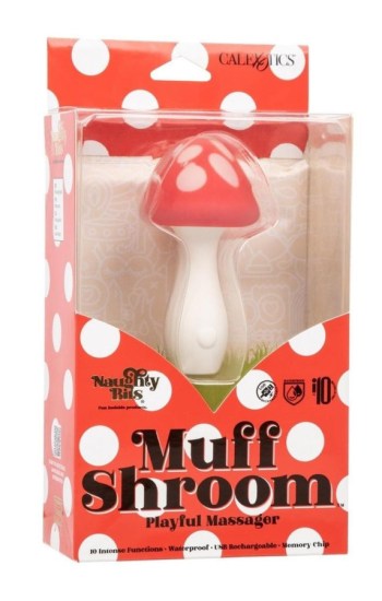 Naughty Bits Muff Shroom Rechargeable Silicone Playful Massager – Multicolor Naughty Bits Muff Shroom Rechargeable Silicone Playful Massager – Multicolor