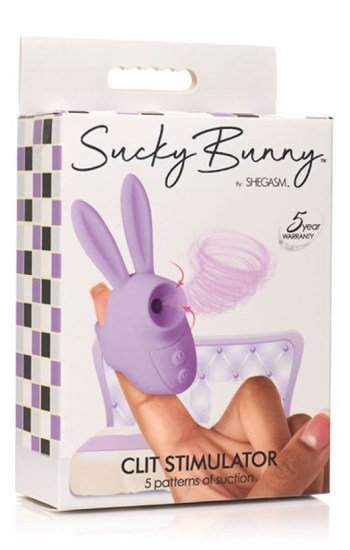 Shegasm Sucky Bunny Clit Stimulator – Purple Shegasm Sucky Bunny Clit Stimulator – Purple