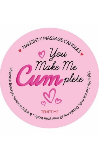 Kama Sutra Valentines Mini Massage Candle 1oz – You Make Me Cum-plete me Kama Sutra Valentines Mini Massage Candle 1oz – You Make Me Cum-plete me