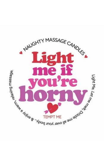 Kama Sutra Valentines Mini Massage Candle 1oz – Light Me if you’re Horny Kama Sutra Valentines Mini Massage Candle 1oz – Light Me if you’re Horny