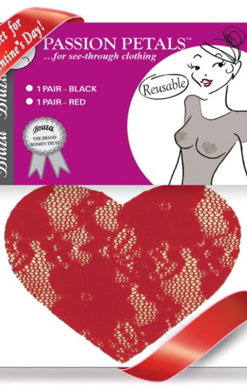 Passion Petals Heart Shape Lace Nipple Covers Passion Petals Heart Shape Lace Nipple Covers