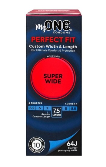 My ONE Super Wide Condoms (10 Pack) My ONE Super Wide Condoms (10 Pack)