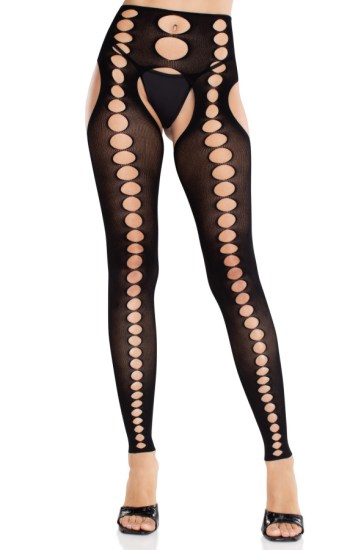 Bex Cut-Out Suspender Tights Bex Cut-Out Suspender Tights