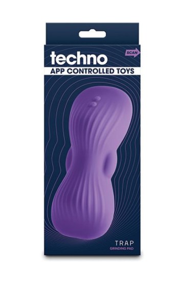 Techno Trap App Controlled Vibrating Grinding Pad – Purple Techno Trap App Controlled Vibrating Grinding Pad – Purple