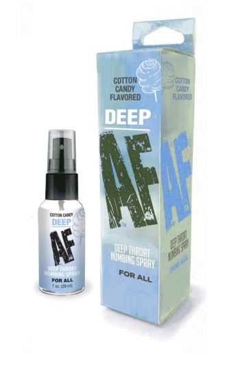 Deep Af Deep Throat Spray Cotton Candy 1oz Deep Af Deep Throat Spray Cotton Candy 1oz