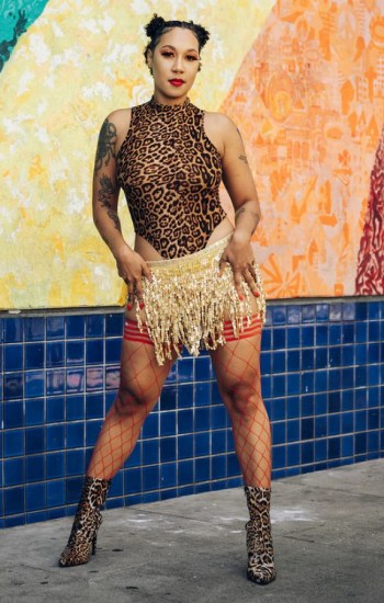 Claudia Red Net Thigh High Claudia Red Net Thigh High