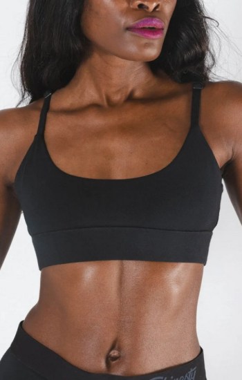 The Threat Level Midnight Strappy Bralette The Threat Level Midnight Strappy Bralette