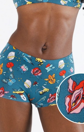 The Pollination Station Boyshort The Pollination Station Boyshort