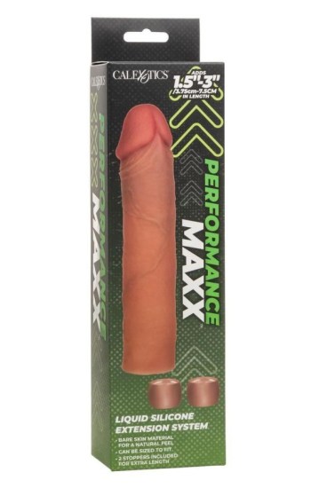 Performance Maxx Liquid Silicone Extension System – Caramel Performance Maxx Liquid Silicone Extension System – Caramel
