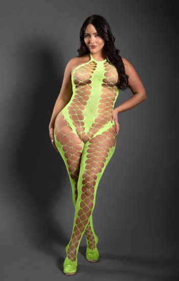 Unstoppable Crotchless Rhinestone Bodystocking Unstoppable Crotchless Rhinestone Bodystocking