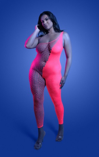 Hyperdrive Rhinestone Bodystocking Hyperdrive Rhinestone Bodystocking