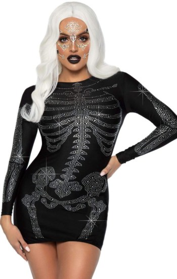 Rhinestone Skeleton Dress Rhinestone Skeleton Dress
