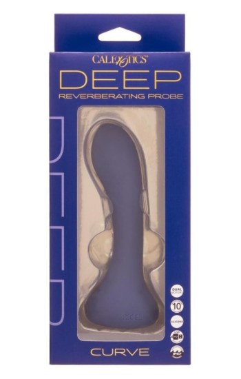 Deep Curve Rechargeable Silicone Probe – Blue Deep Curve Rechargeable Silicone Probe – Blue