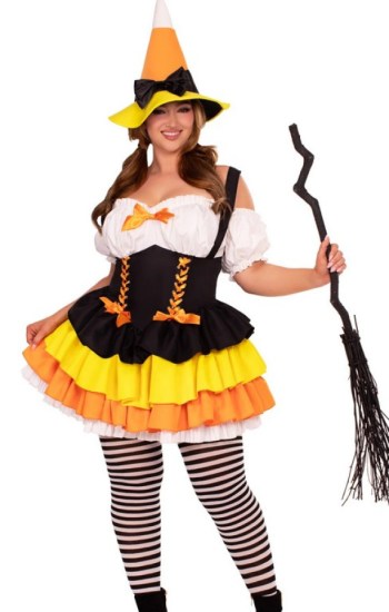 Candy Corn Witch Costume Candy Corn Witch Costume
