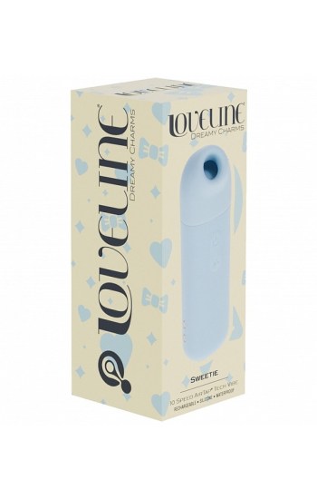 Loveline Sweetie AirTapTech Vibrator 10 Function Blue Loveline Sweetie AirTapTech Vibrator 10 Function Blue
