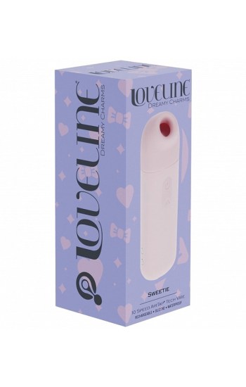 Loveline Sweetie AirTapTech Vibrator 10 Function Pink Loveline Sweetie AirTapTech Vibrator 10 Function Pink