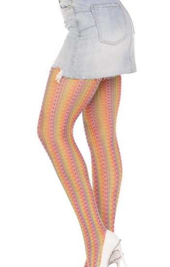 Acadia Rainbow Net Tights Acadia Rainbow Net Tights