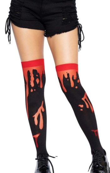Splatter Thigh Highs Splatter Thigh Highs