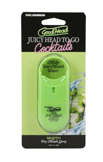 GoodHead Juicy Head Cocktails Dry Mouth Spray To-Go Mojito GoodHead Juicy Head Cocktails Dry Mouth Spray To-Go Mojito