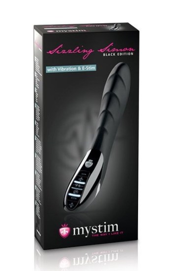 Mystim Sizzling Simon eStim Vibrator Black Edition – Black Mystim Sizzling Simon eStim Vibrator Black Edition – Black
