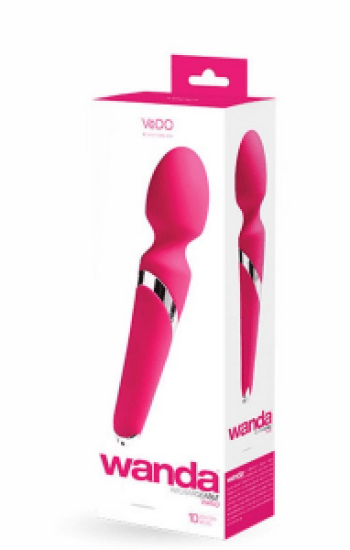 Vedo Wanda Rechargeable Wand Pink Vedo Wanda Rechargeable Wand Pink