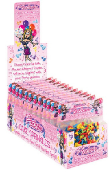 Pecker Cake Sprinkles Single Pack Pecker Cake Sprinkles Single Pack