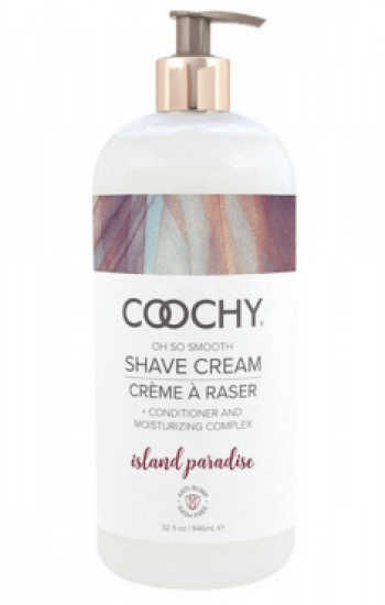 Coochy Shave Cream Island Paradise 32oz Coochy Shave Cream Island Paradise 32oz