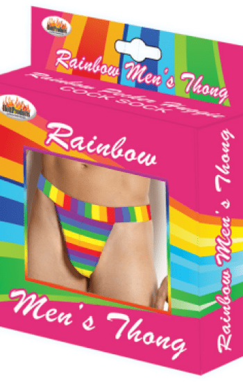 Rainbow Mens Thong Rainbow Mens Thong