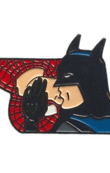 G&K Batman & Spiderman Enamel Pin G&K Batman & Spiderman Enamel Pin