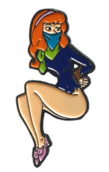 G&K Daphne Bound Enamel Pin G&K Daphne Bound Enamel Pin