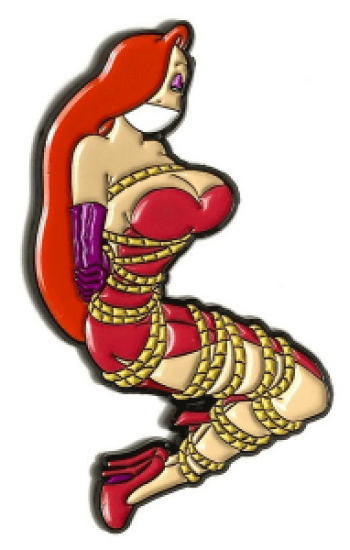 G&K Jessica Rabbit Enamel Pin G&K Jessica Rabbit Enamel Pin