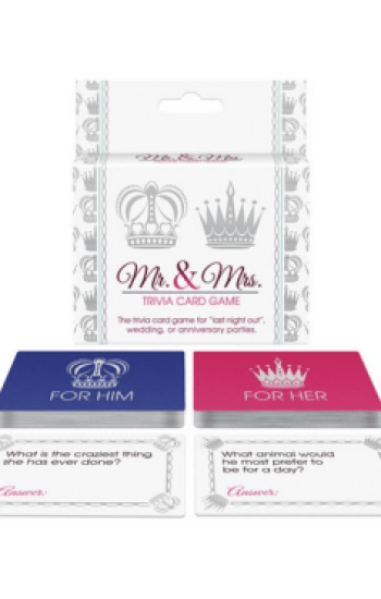 Mr & Mrs Trivia Card Game Mr & Mrs Trivia Card Game