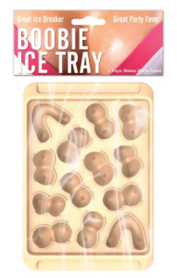 Boobie Ice Cube Tray Assorted Boobie Shapes 2 Pack Boobie Ice Cube Tray Assorted Boobie Shapes 2 Pack