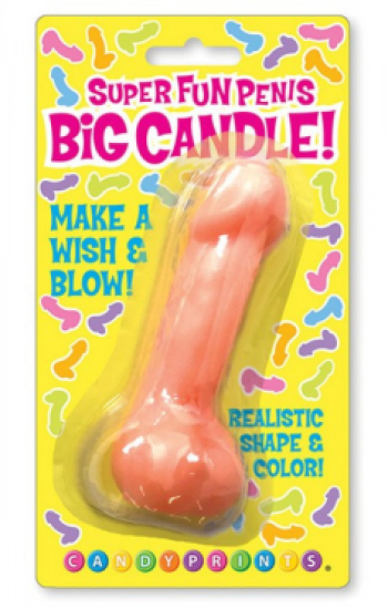 Super Fun Big Penis Candle Flesh Super Fun Big Penis Candle Flesh