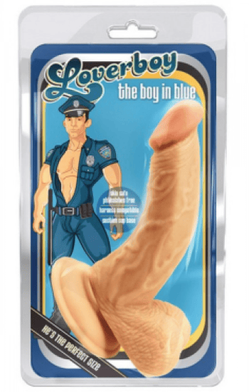 Blush Loverboy The Boy In Blue With Suction Cup Blush Loverboy The Boy In Blue With Suction Cup