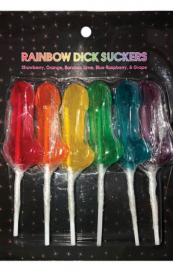 Rainbow Dick Suckers 6 Pack Rainbow Dick Suckers 6 Pack
