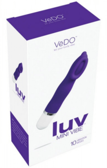 Vedo Luv Mini Vibe Indigo Vedo Luv Mini Vibe Indigo